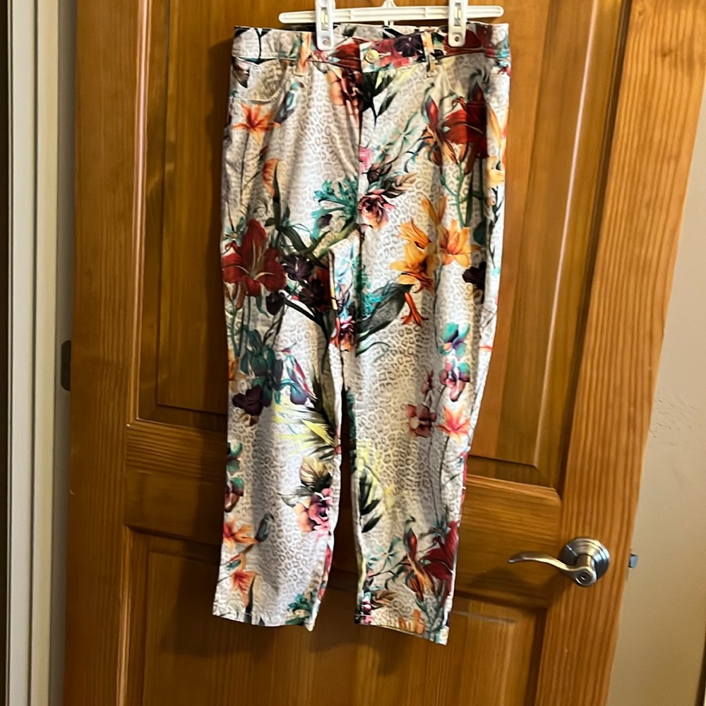 Ladies Chico’s fun design pants.